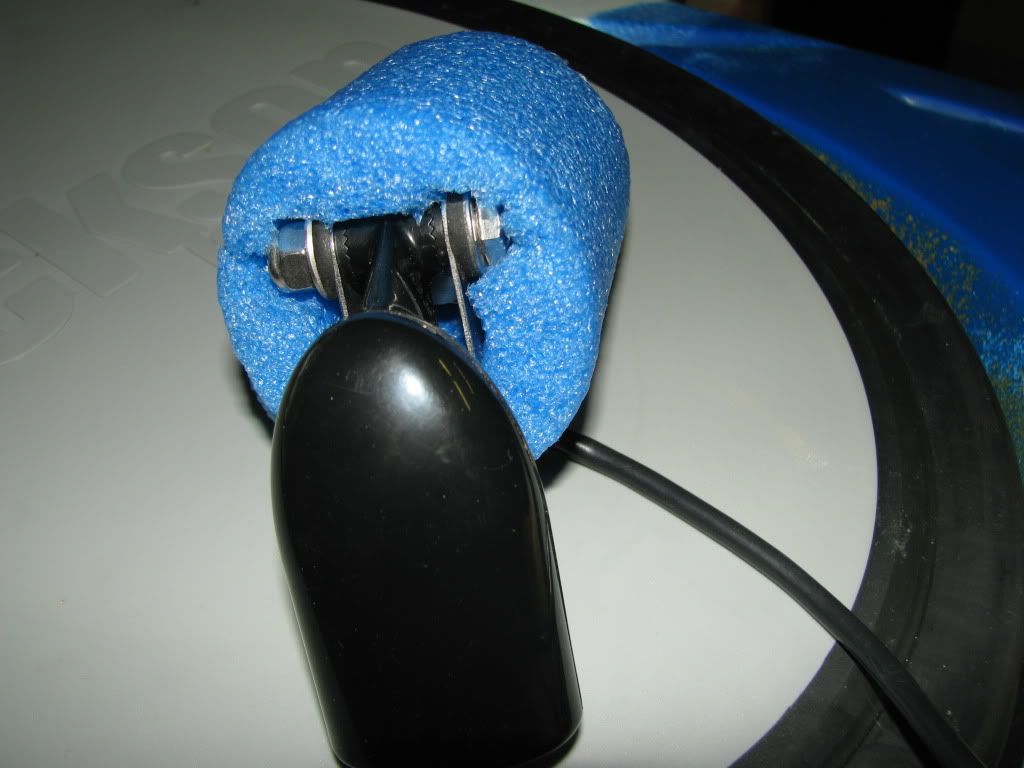 Cuda Transducer Installation Coastal Kayak Fishing